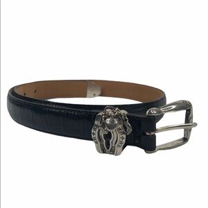 BRIGHTON Leather Pendant Belt